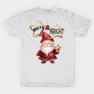 Santa Claus Merry & Bright T-Shirt